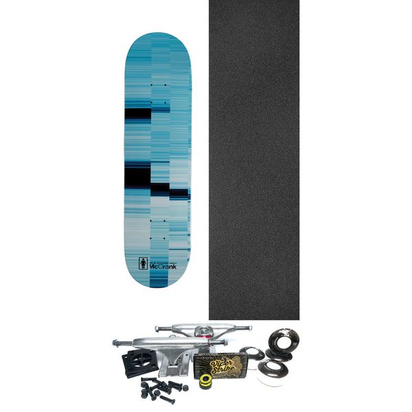 Girl Skateboards Rick McCrank Kinsey Code Skateboard Deck - 8.5" x 31.87" - Complete Skateboard Bundle